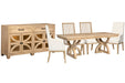 Coventry - Extendable Trestle Dining Table Set Magnussen Furniture