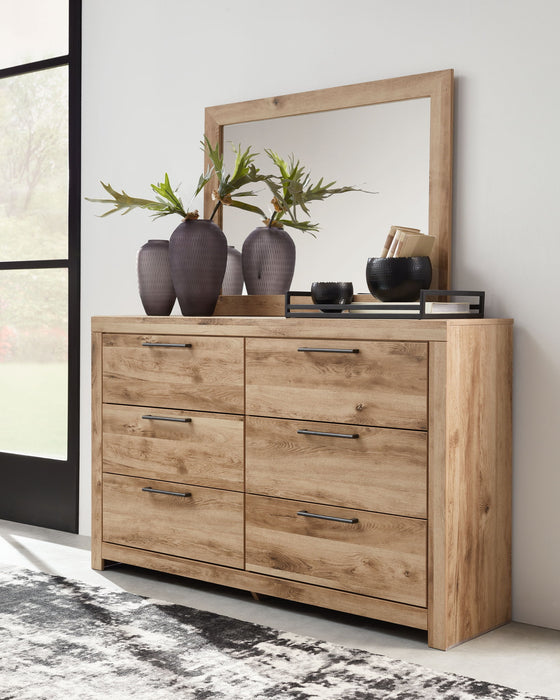 Hyanna - Dresser, Mirror - Tan Signature Design by Ashley®