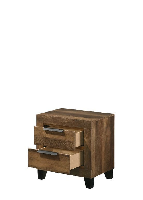 Morales - Nightstand - Rustic Oak ACME