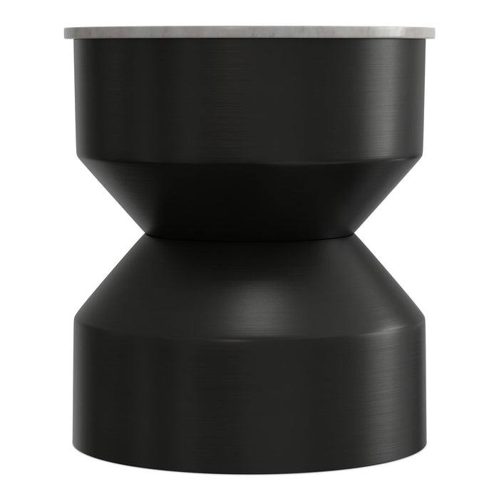 Maxine - Side Table - Black White Simpli-Home