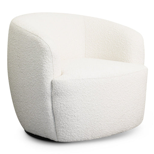 Mina - Swivel Chair - White Ashcroft Furniture