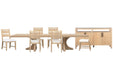 Somerset - Extendable Trestle Dining Table Set Magnussen Furniture
