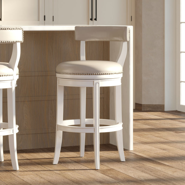 Stool & Upholstered Seat And Back Home Essentials