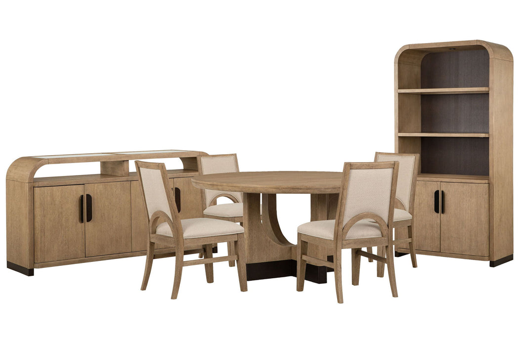 Tristan - 60" Round Dining Table Set Magnussen Furniture