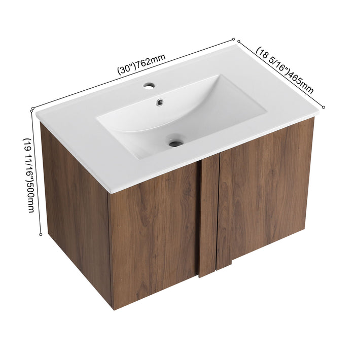 Floating Bathroom Vanity With Sink Combo Home Essentials