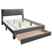 Contemporary Bed & Storage Drawer Home Essentials