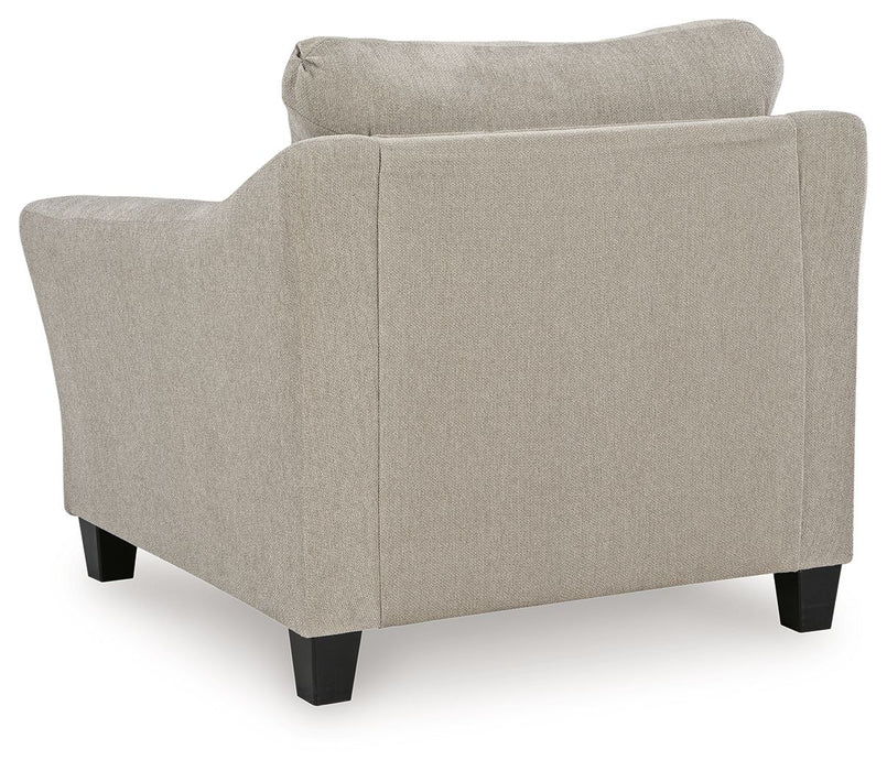 Willarae - 2 Pc. - Chair And A Half, Ottoman - Taupe Benchcraft®