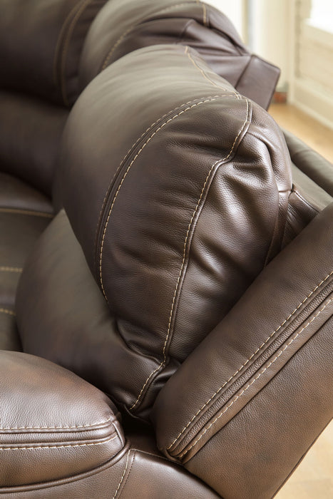 Dunleith - 7 Piece Power Reclining Sectional Signature Design by Ashley®