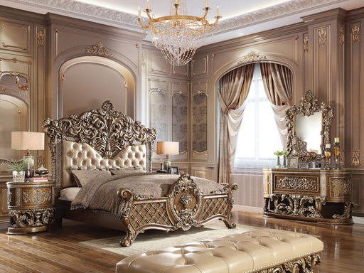 Constantine - Dresser - Brown & Gold ACME