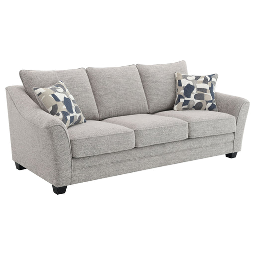 Mingle ] Upholstered Sofa - Light Gray Furniture Max