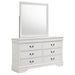 6 Drawer Dresser With Mirror Furniture Max