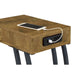 Hi-Tech Accent Table With USB Ports Furniture Max