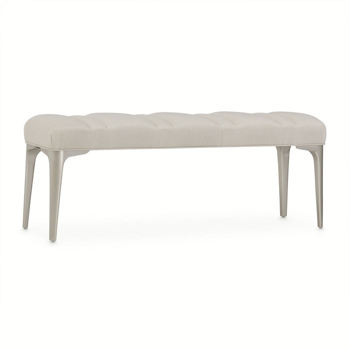Penthouse - Bed Bench - Frosted Linen / Ash Gray