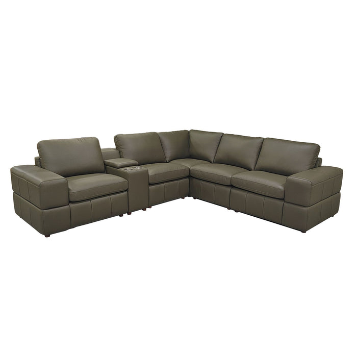 Modular Sectional With Large Square Arms Home Essentials