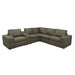 Modular Sectional With Large Square Arms Home Essentials