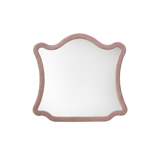 Salonia - Mirror - Pink Velvet ACME