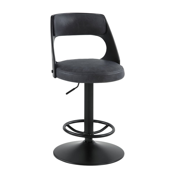 Sabi - Adjustable Stool With Swivel - Dark Brown Acme