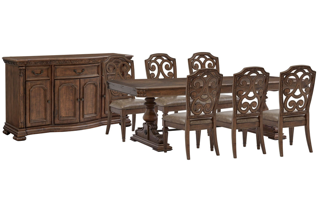Durango - Extendable Trestle Dining Table Set Magnussen Furniture