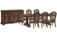 Durango - Extendable Trestle Dining Table Set Magnussen Furniture