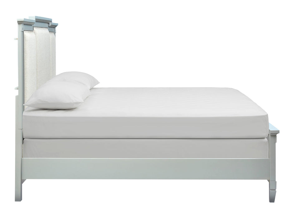 Glenbrook - Complete Panel Bed With Upholstered Headboard Magnussen Furniture