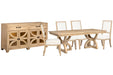 Coventry - Extendable Trestle Dining Table Set Magnussen Furniture