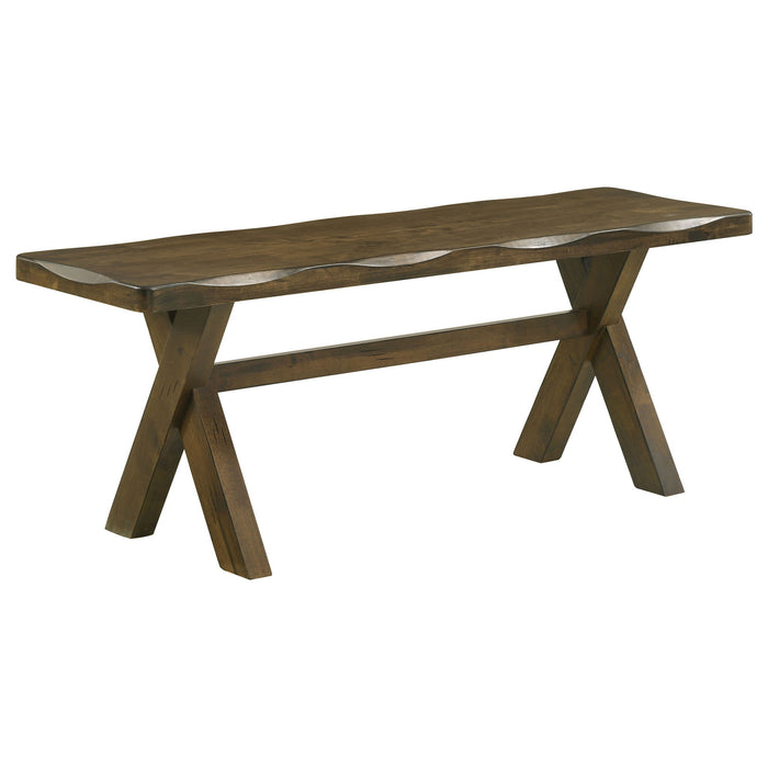 Knotty - Dining Bench - Brown Furniture Max