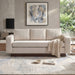 Modern 3 Seater Sofa, Living Room Couch Noble House