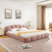 Upholstered Platform Bed Frame, Low Profile Floor Bed, No Box Spring Required Home Essentials