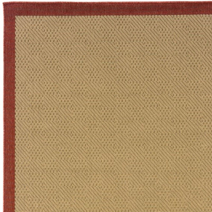 Outdoor / Indoor Area Rug - Beige