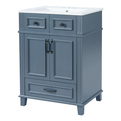 Bathroom Vanity With Sink, Storage Cabinet Hearth and Haven