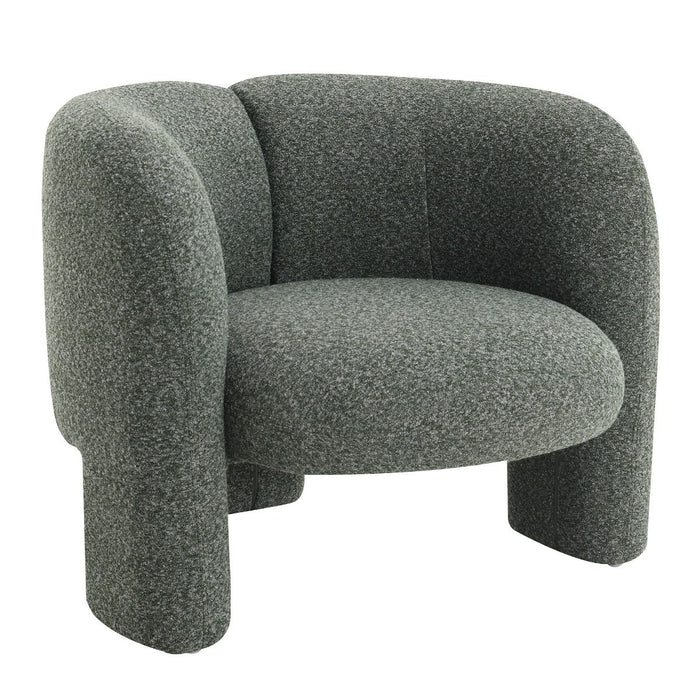 Pemba - Accent Chair - Green Tweed ACME