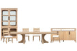 Somerset - Extendable Trestle Dining Table Set Magnussen Furniture
