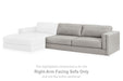 Amiata - Raf Sofa - Glacier Millennium® by Ashley