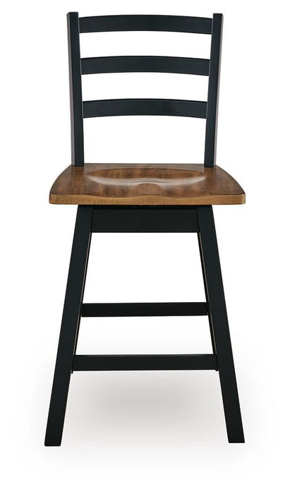 Wildenauer - Swivel Stool (Set of 2) Signature Design by Ashley®