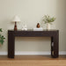 Retro Console Table With Storage, 3 Drawers Noble House