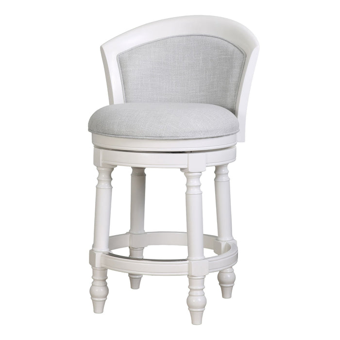 Barrel Back Stool With Swivel Home Essentials