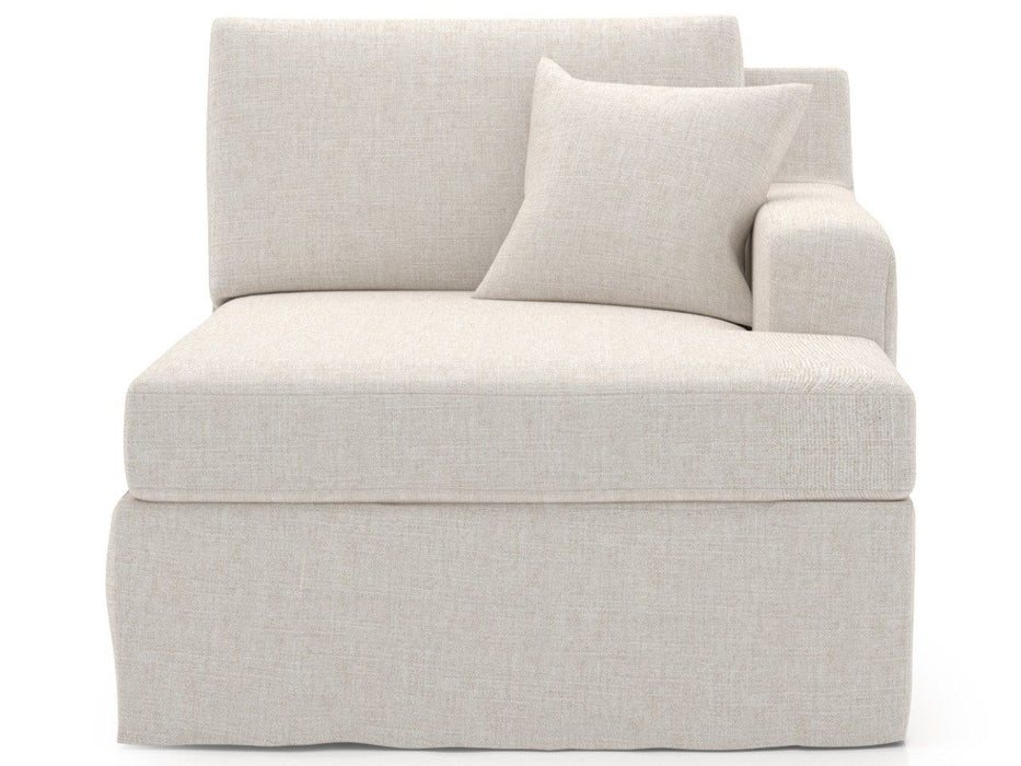 Ryman - Slipcover Chaise RAF, Special Order - White Universal Furniture