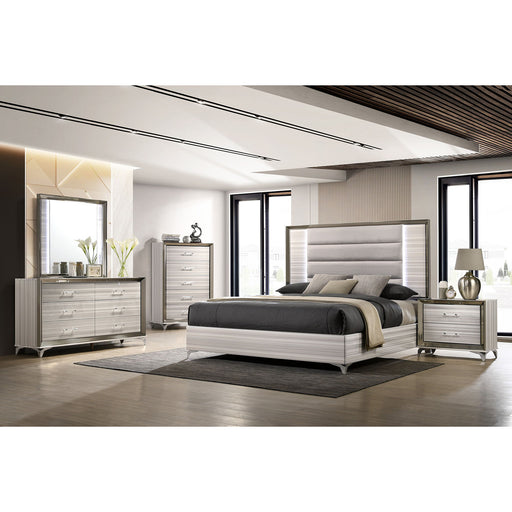 Star - Bed With LED Modern Design Global Furniture USA