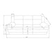 Winston - Power Reclining Sofa With LED Lighting, Hidden Drawer, And Drop Down Table - Black Global Furniture USA