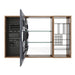 Wall Mounted Bathroom Mirror Cabinet With Storage - Imitative Oak Home Essentials