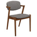 Modern Dining Chair And Zigzag Arm Design (Set of 2) Furniture Max