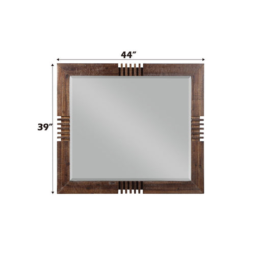 Andria - Mirror - Reclaimed Oak ACME