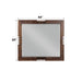 Andria - Mirror - Reclaimed Oak ACME