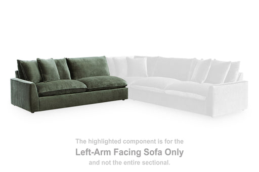 Carriage View - LAF Sofa - Jade Benchcraft®