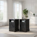 Farmhouse Nightstand, Charging Station & Storage Home Essentials