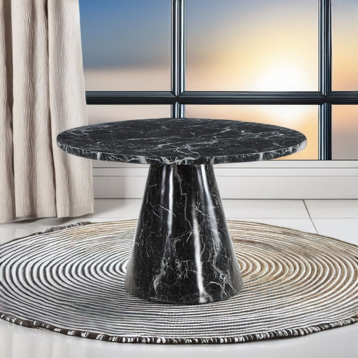Hollis - Dining Table With Engineered Stone Top - Engineered Stone ACME