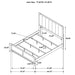 Harbington - Bedroom Set With Upholstered Headboard Furniture Max
