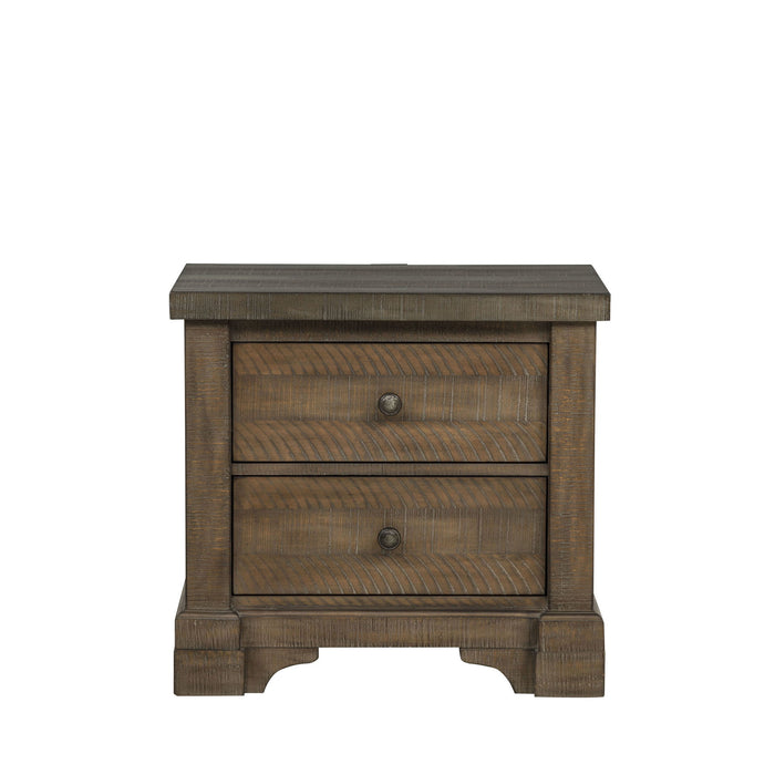 Augusta - Two Drawer Nightstand With USB Port New Classic