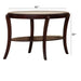 Table With Tempered Glass Shelf Home Essentials