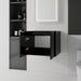 Floating Bathroom Vanity Cabinet With Soft Close Double Doors, Spacious Interior Storage, Wall Mounted, Cabinet Only Home Essentials